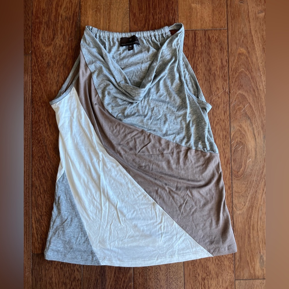 Fenn Wright Manson Gray and Brown Top